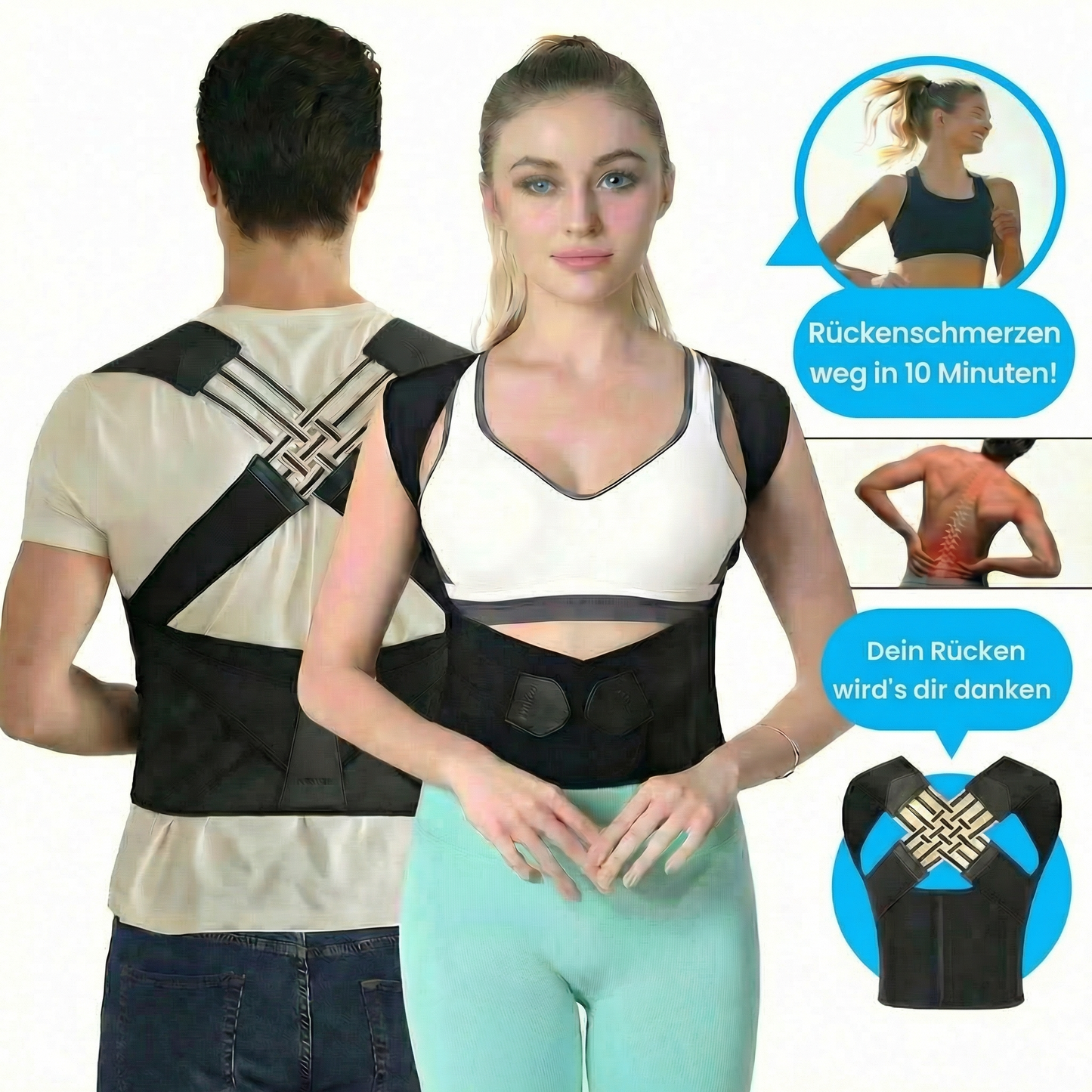 SimpleFitness Haltungskorrekturgürtel